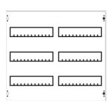 ABB Haf CombiLine - Lege kast MBG423