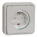 Schneider Electric Merten Mureva Styl - Wandcontactdoos MUR39132 Polarwit