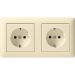 OUTLET - Gira Standaard 55 - Wandcontactdoos 073401