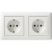 OUTLET - Gira Standaard 55 - Wandcontactdoos 073403