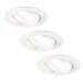 Ledvion Rio - Inbouwspot LV10016-2700K-3pack