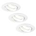 Ledvion Rio - Inbouwspot LV10016-4000K-3pack