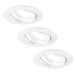 Ledvion Rio - Inbouwspot LV10016-6500K-3pack