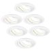 Ledvion Tokyo - Inbouwspot LV10019-2700K-6pack