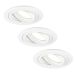 Ledvion Tokyo - Inbouwspot LV10019-4000K-3pack