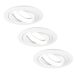 Ledvion Tokyo - Inbouwspot LV10019-6500K-3pack