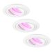 Ledvion Tokyo - Inbouwspot LV10019-RGB-3pack