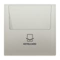 Jung LS Range - Hotelcard-schakelaar ES2990CARD Edelstaal