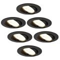 Ledvion Amsterdam - Inbouwspot LV10012-2700K-6pack