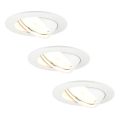 Ledvion Amsterdam - Inbouwspot LV10013-2700K-3pack