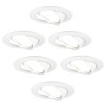 Ledvion Amsterdam - Inbouwspot LV10013-4000K-6pack