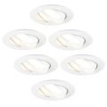 Ledvion Rio - Inbouwspot LV10016-2700K-6pack