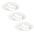 Ledvion Rio - Inbouwspot LV10016-4000K-3pack