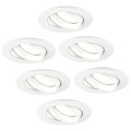 Ledvion Rio - Inbouwspot LV10016-4000K-6pack