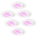 Ledvion Rio - Inbouwspot LV10016-RGB-6pack