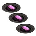 Ledvion Tokyo - Inbouwspot LV10018-RGB-3pack