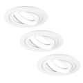 Ledvion Tokyo - Inbouwspot LV10019-6500K-3pack