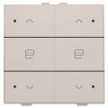 Niko Home Control - Bedieningstoets 102-52036 Lichtgrijs